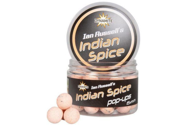 Dynamite Baits Pop-Ups Ian Russell's Indian Spice 15 mm