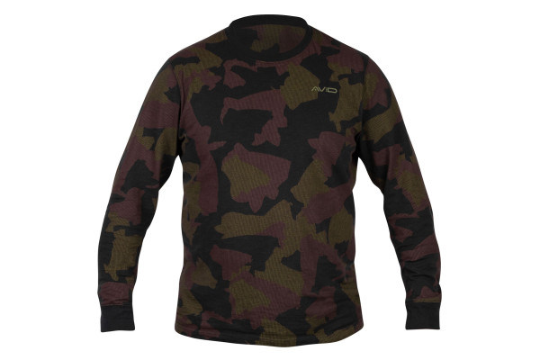 Distortion Camo Lite T-Shirt- Long Sleeve