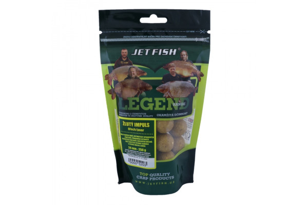 Legend Range boilie 1kg - 24mm : ŽLUTÝ IMPULS - OŘECH / JAVOR