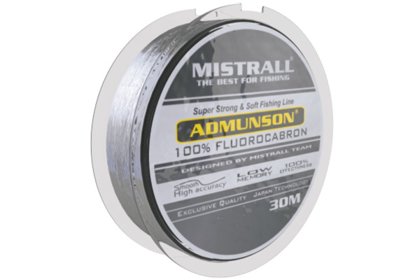 Mistrall fluorocarbon Admunson 0,20mm 30m