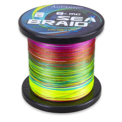 Aquantic šňůra osmipramenná MC Sea-Braid 0,21 mm 1500 m multicolor