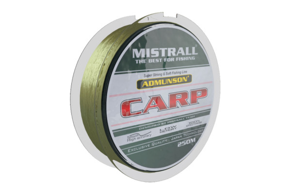 Mistrall vlasec Admunson carp 0,35mm 250m camou