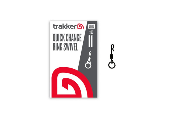 Trakker Obratlík s kroužkem Quick Change Ring Swivel - size 11