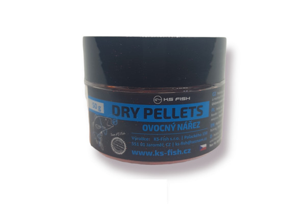 KS Fish Dry Pellets 50g ovocný nářez