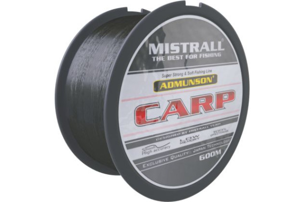 Mistrall vlasec Admunson carp 0,40mm 600m černý