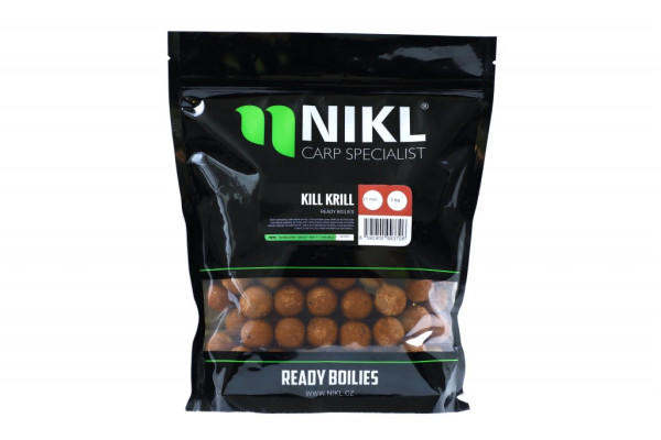 Nikl Ready boilie Kill Krill 30mm, 1kg