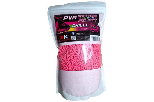 DK FISHING PVA method color chilli 1kg