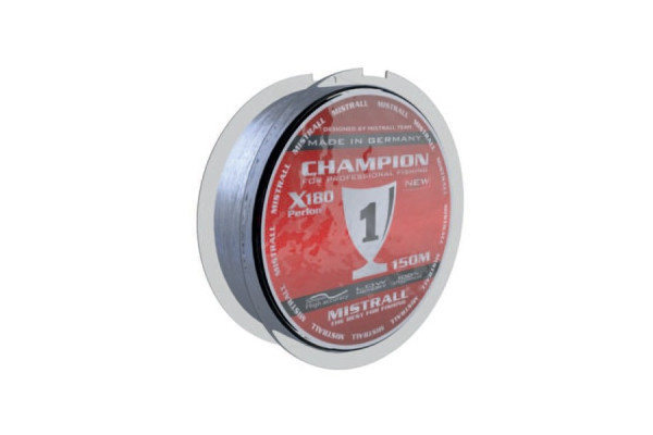 Mistrall vlasec Champion Strong 0,12mm 150m grey