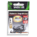 Saenger obratlík s pevnostní karabinkou Protector Snap Wirbel 8 21mm, 7ks/bal