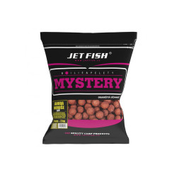 Mystery boilie 3kg - 24mm : JAHODA / MORUŠE NEW