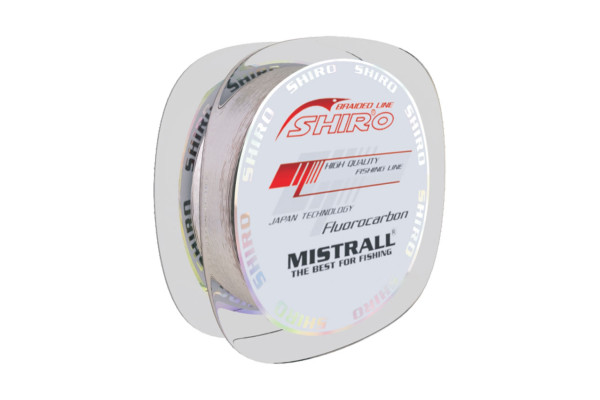 Mistrall vlasec potažený fluorocarbonem Shiro 150m 0,35mm