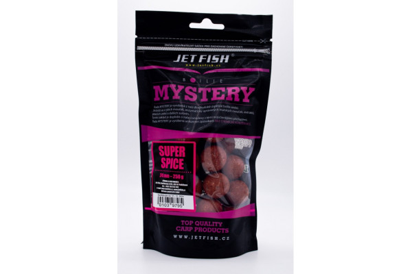 Mystery boilie 250g - 24mm : SUPER SPICE