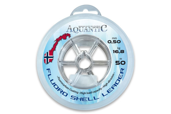 Aquantic fluorocarbon Fluoro shell 0,50mm 50m