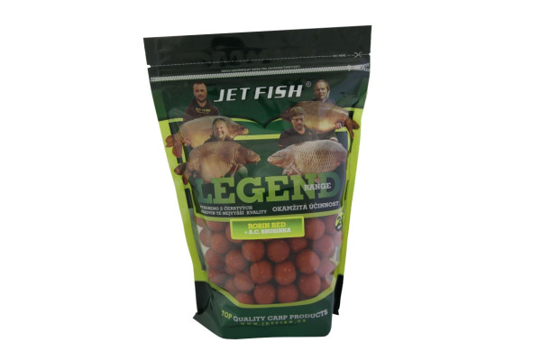 Legend Range boilie 1kg - 24mm : ROBIN RED - BRUSINKA