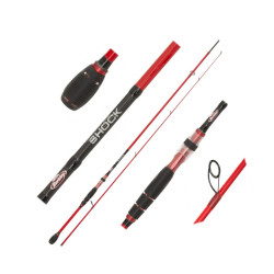 Přívlačový prut Berkley Lighting Shock Red Spin M 2,40m 10-35gg