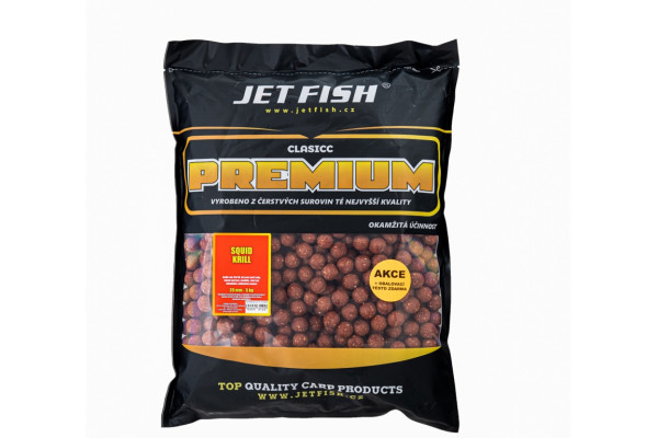 Premium clasicc boilie 5kg - 20mm : SQUID / KRILL