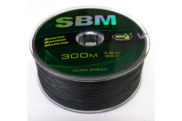 Katran Potápivá šňůra Sinking Braided Mainline SBM 12,7kg 0,28mm 300m