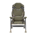 Trakker Křeslo komfortní s područkami - Levelite Camo Longback Recliner