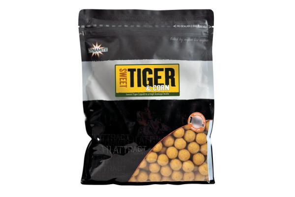 Dynamite Baits Boilies Sweet Tiger&Corn 20 mm 1 kg