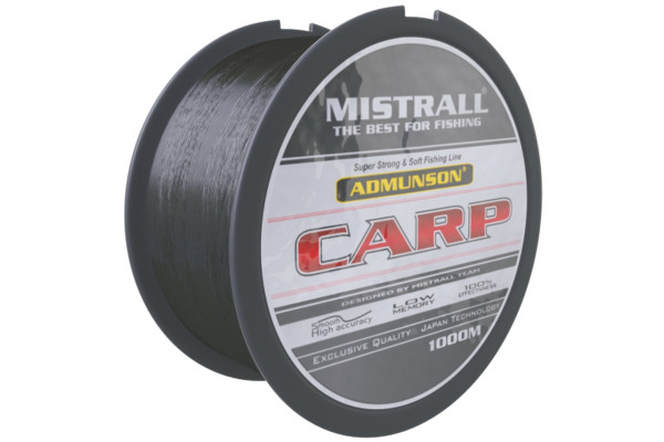 Mistrall vlasec Admunson carp 0,30mm 1000m černý