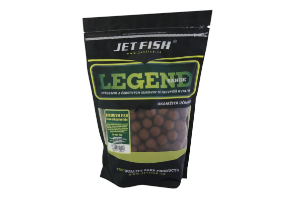 Legend Range boilie 1kg - 20mm : BIOENZYM FISH - LOSOS / ASA