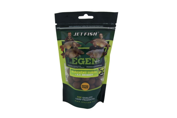 Legend Range - Extra tvrdé boilie 250g - 20mm : CHILLI TUNA_CHILLI