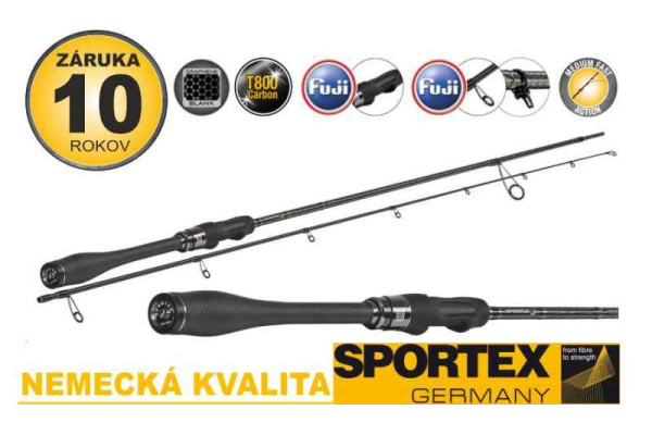 Přívlačové pruty SPORTEX TiBoron Extend ultra light