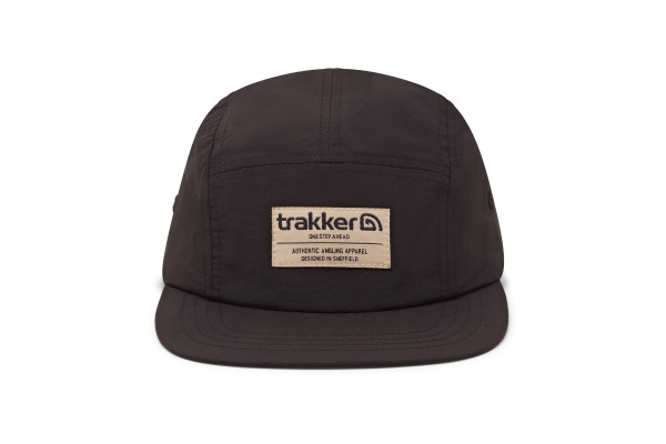 Trakker Kšiltovka 5 Panel Black Cap