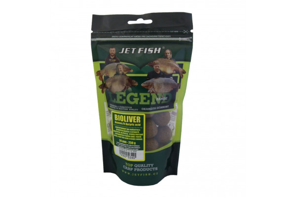 Legend Range boilie 250g - 24mm : BIOLIVER - ANANAS / N-BUTYRIC