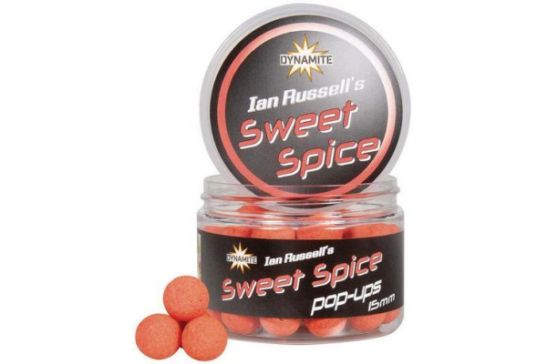 Dynamite Baits Pop-Ups Ian Russell's Sweet Spice 15 mm