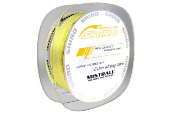 Mistrall šňůra Shiro braided line fluo 0,28mm 200m