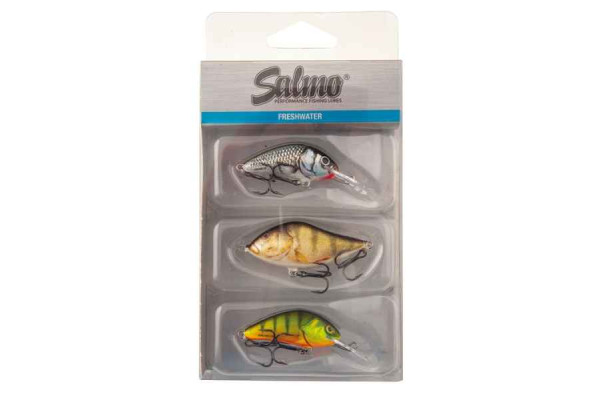 Salmo rybářské woblery SALMO PERCH PACK 3ks