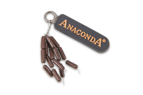 Anaconda wolframové olovo Rig Weights hnědá 3,1 mm 15 ks