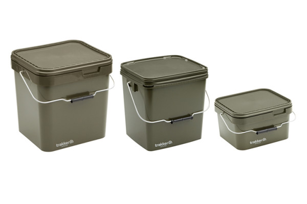 Trakker Plastový box - 17 Ltr Olive Square Container