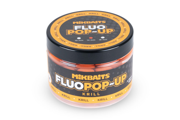 Plovoucí fluo boilie 150ml - Krill 14mm