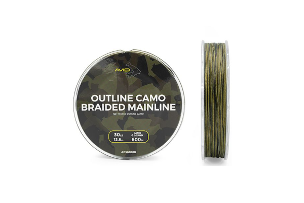 Outline Camo Braided Mainline 30lb