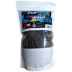 DK FISHING PVA method color mořské plody 1kg