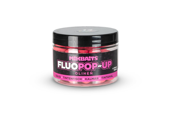 Plovoucí fluo boilie 150ml - Oliheň 14mm