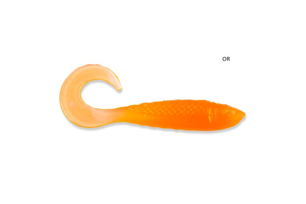 Iron Claw nástraha Drop Stuff Grub Tail 4,5 cm vzor OR