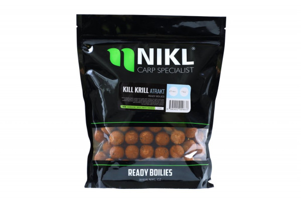 Nikl Ready boilie Kill Krill ATTRACTIVE 20mm, 3kg