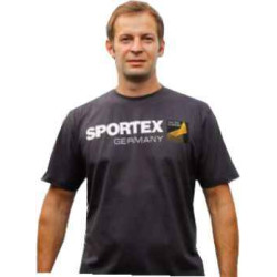 Sportex T-Shirt Tričko s velkým logem - tmavě šedé