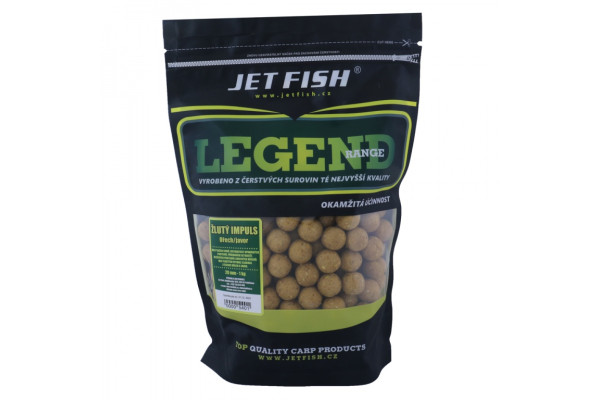 Legend Range boilie 1kg - 20mm : ŽLUTÝ IMPULS - OŘECH / JAVOR