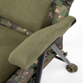 Trakker Křeslo komfortní s područkami - Levelite Camo Longback Recliner