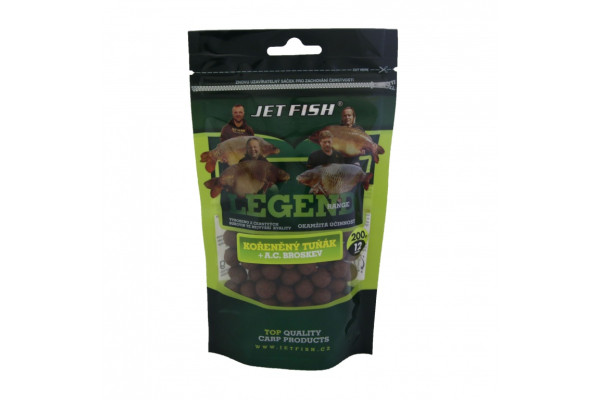 Legend Range boilie 200g -12mm : CHILLI TUNA - CHILLI