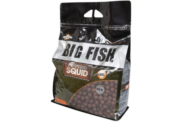 Dynamite Baits Boilies Big Fish Peppered Squid 20 mm 5 kg