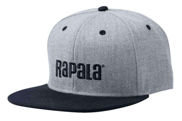 Rapala Cap Flat Brim Grey/Black