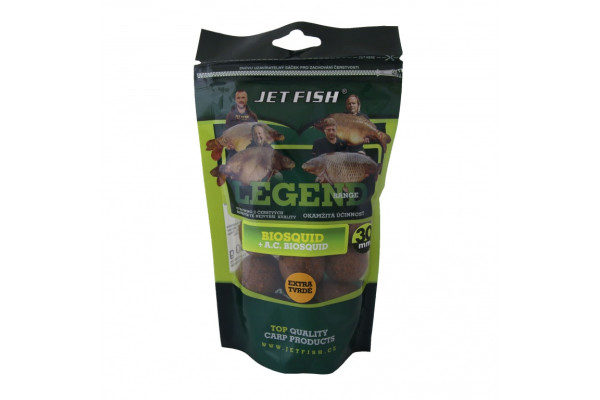 Legend Range - Extra tvrdé boilie 250g - 30mm : BIOSQUID