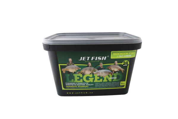 Legend Range boilie 3kg - 24mm : BIOENZYM FISH - LOSOS / ASA